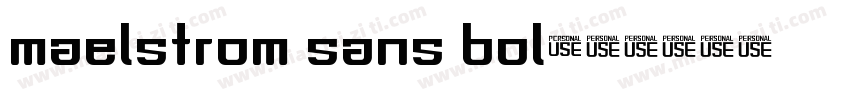 maelstrom sans bol字体转换